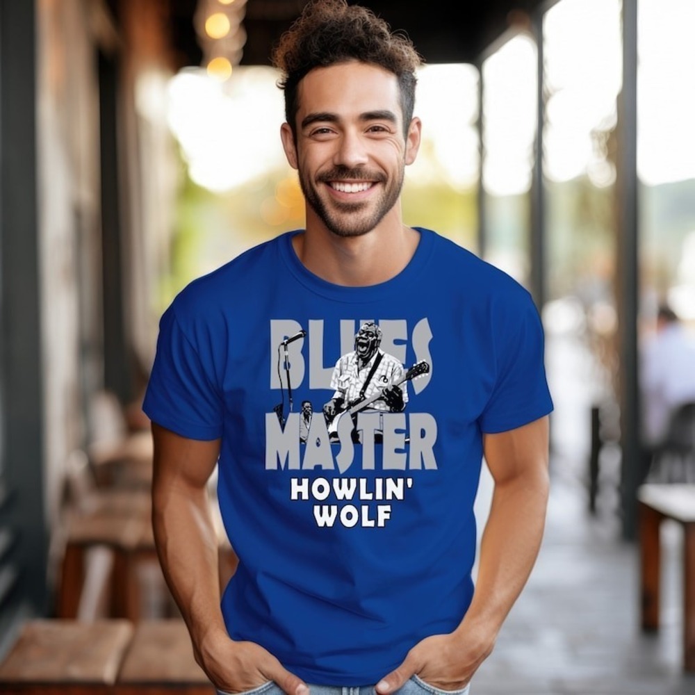 Howlin_ Wolf T-Shirt Blues Master Cotton TShirt